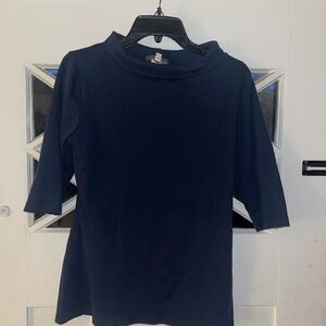 Heart of Haute Spy Top Navy XL